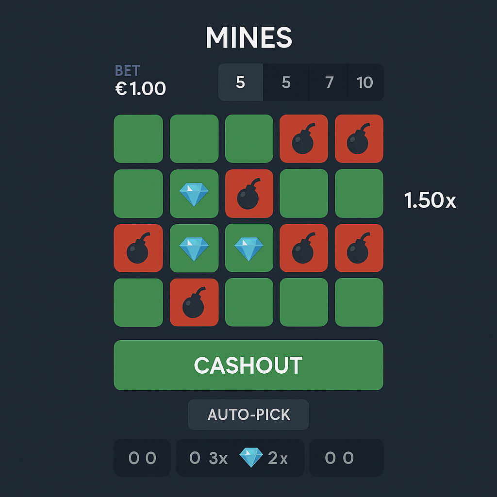 Vicibet - Mines Game - Play Now